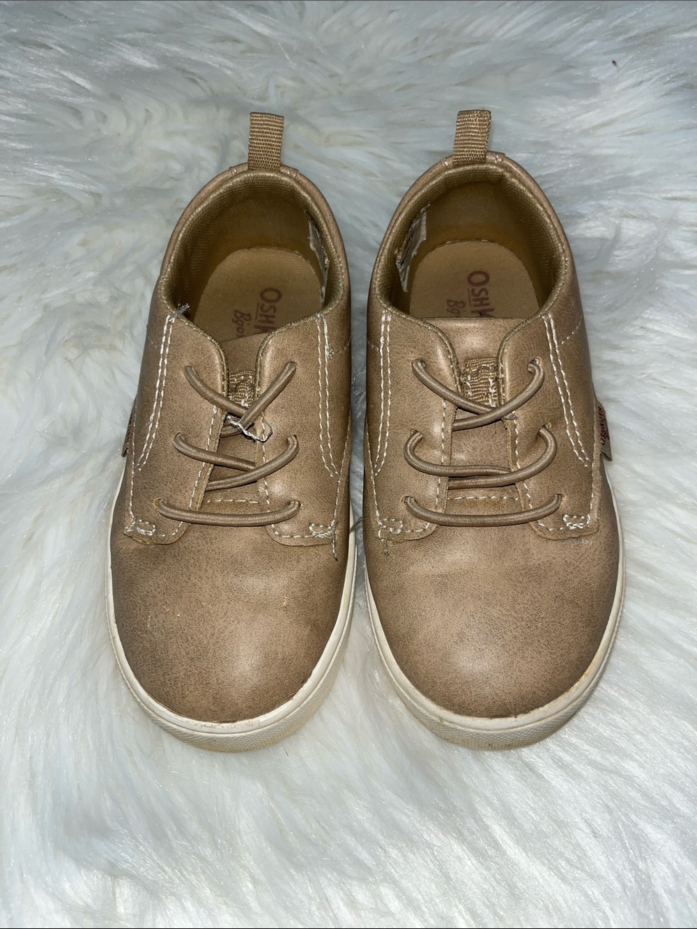 OshKosh B'gosh Kids' Brown Slip-On Sneakers